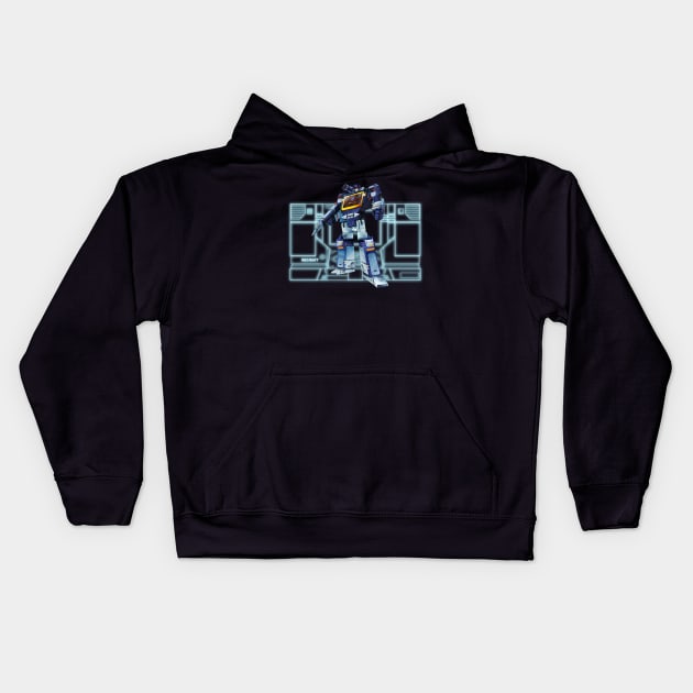 Masterpiece Soundwave Kids Hoodie by Draconis130